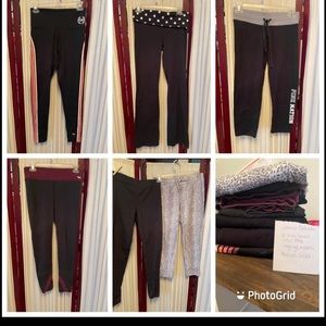 VS/PINK pants, legging, Capri bundle size small